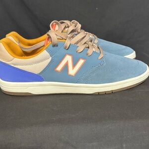 New Balance Men's Blue and Orange Sneakers